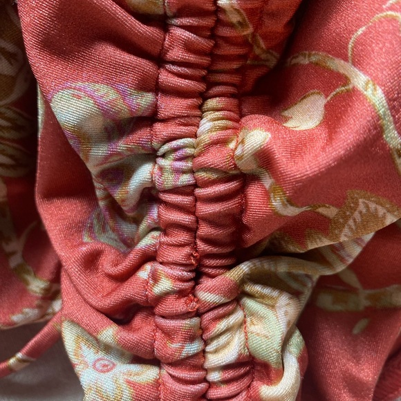 Zimmermann - Veneto Paisley-print Ruched Swimsuit - Picture 9 of 9